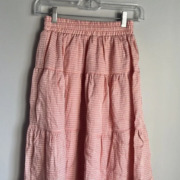 En Saison Riley Stripe Midi Skirt - Picture 8 of 13